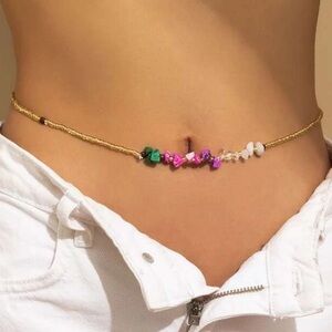Sea Stones body waist chain jewelry